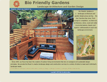 Tablet Screenshot of biofriendlygardens.com
